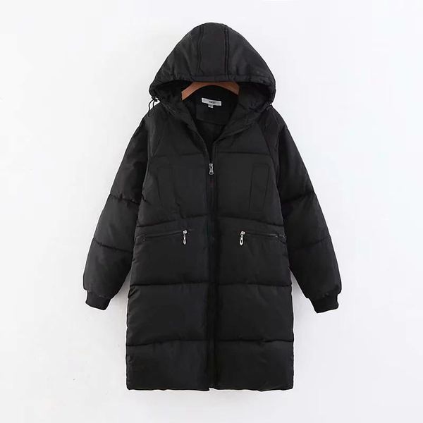 women's trench coats zxqj woman hooded padded zipper jacket 2021 autumn winter warm long female parkas ladies outdoor cute elegant cott, Tan;black
women's trench coats zxqj woman hooded padded zipper jacket 2021 autumn winter warm long female parkas ladies outdoor cute elegant cott, Tan;black