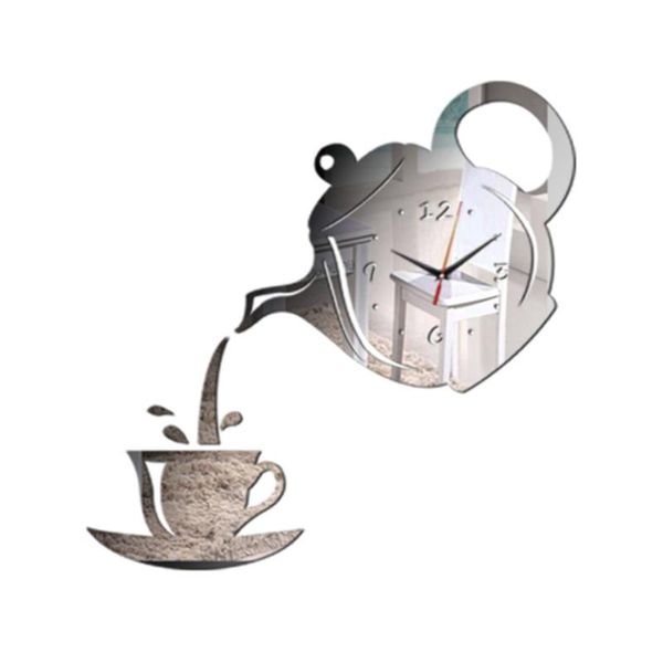wall clocks 3d clock acrylic coffee cup teapot perfect art deco modern home decoration office
wall clocks 3d clock acrylic coffee cup teapot perfect art deco modern home decoration office