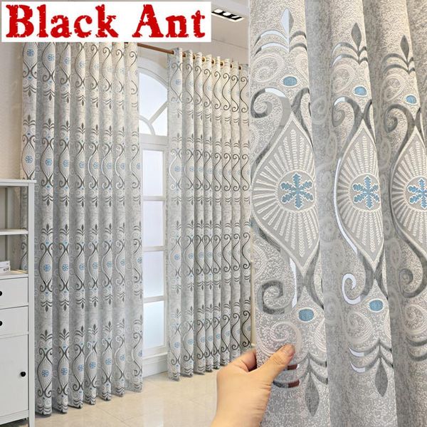 curtain & drapes embossed embroidery jacquard tulle for living room window screen gray bedroom luxurious blinds drape x-jd964#20
curtain & drapes embossed embroidery jacquard tulle for living room window screen gray bedroom luxurious blinds drape x-jd964#20