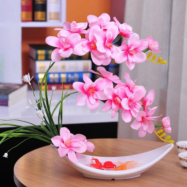 artificial flower silk orchid diy butterfly bouquet for wedding birthday party decor fake decorative flowers & wreaths
artificial flower silk orchid diy butterfly bouquet for wedding birthday party decor fake decorative flowers & wreaths