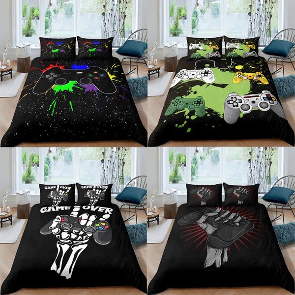 bedding sets 2021 cartoon 2/3pcs set 3d game joystick duvet cover single double king size soft microfiber quilt home bed
bedding sets 2021 cartoon 2/3pcs set 3d game joystick duvet cover single double king size soft microfiber quilt home bed