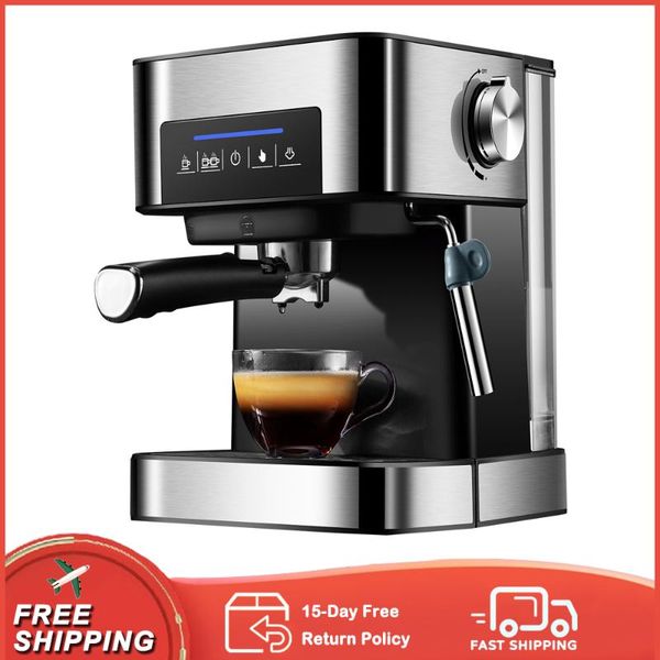 coffee makers electric 20bar italian maker multi-function steam fancy milk froth americano espresso machine wand for cappuccino,mocha
coffee makers electric 20bar italian maker multi-function steam fancy milk froth americano espresso machine wand for cappuccino,mocha