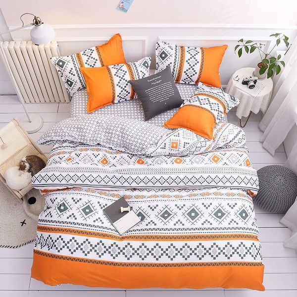 fashion bedding set simple duvet cover sets include bed sheet pillowcase twin full size cartoon home textiles
fashion bedding set simple duvet cover sets include bed sheet pillowcase twin full size cartoon home textiles