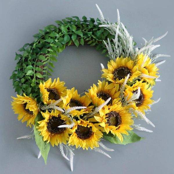 decorative flowers & wreaths easy install artificial garland home decor wall hanging indoor front door sunflower wreath wedding outdoor part
decorative flowers & wreaths easy install artificial garland home decor wall hanging indoor front door sunflower wreath wedding outdoor part