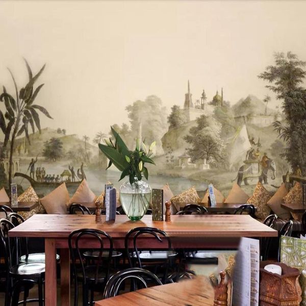 custom po wallpaper european style retro hand-painted southeast asian pastoral castle elephant mural living room tv wallpapers
custom po wallpaper european style retro hand-painted southeast asian pastoral castle elephant mural living room tv wallpapers