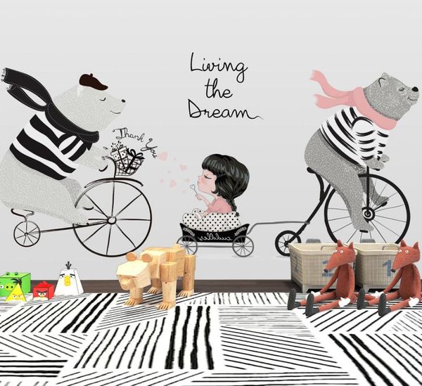 wallpapers bacaz cute bears on bike 3d cartoon wallpaper murals for baby child room kindergarten wall stickers kids
wallpapers bacaz cute bears on bike 3d cartoon wallpaper murals for baby child room kindergarten wall stickers kids