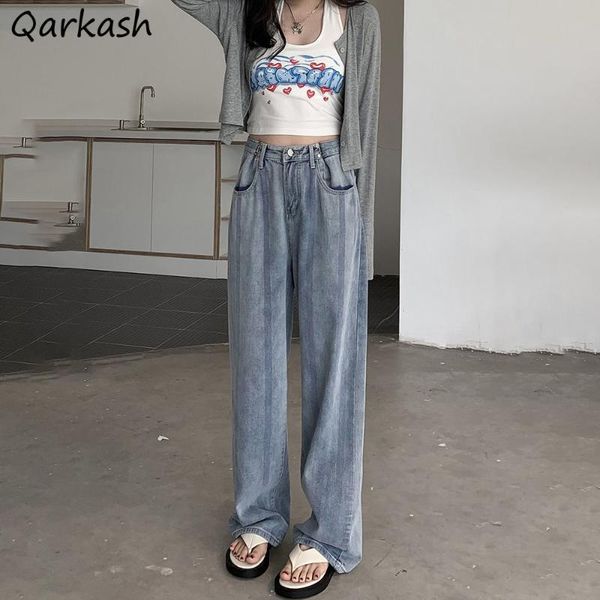 women's jeans women long mopping denim trousers high waist blue vintage washed korean style summer loose students all-match streetwear
women's jeans women long mopping denim trousers high waist blue vintage washed korean style summer loose students all-match streetwear