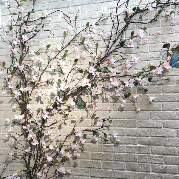 decorative flowers & wreaths 1.6m large size artificial magnolia flower rattan background wall vine
decorative flowers & wreaths 1.6m large size artificial magnolia flower rattan background wall vine