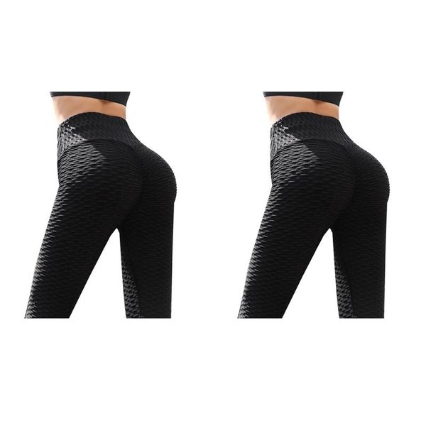 2x women's tights yoga pants ladies high waist lifting texture leggings sweatpants black xl & xxxl outfit
2x women's tights yoga pants ladies high waist lifting texture leggings sweatpants black xl & xxxl outfit