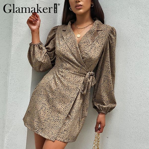 casual dresses glamaker leopard print v neck shirt dress office lady lantern sleeve bandage fashion elegant spring autumn mini, Black;gray
casual dresses glamaker leopard print v neck shirt dress office lady lantern sleeve bandage fashion elegant spring autumn mini, Black;gray