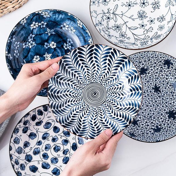 dishes & plates japanese style 8-inch shallow plate ceramic glazed simple household veal steak dessert dinner willow
dishes & plates japanese style 8-inch shallow plate ceramic glazed simple household veal steak dessert dinner willow