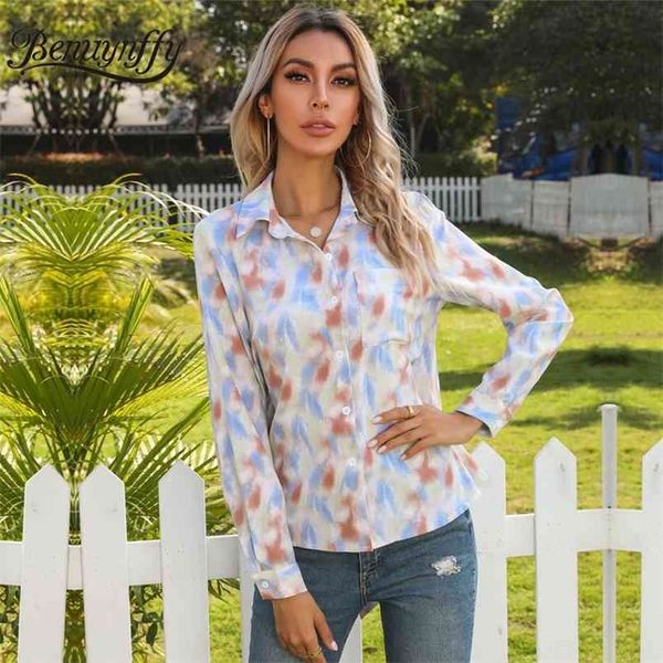 turn-down collar tie dye button up shirts women spring and autumn pocket long sleeve back ladies blouses 210510, White
turn-down collar tie dye button up shirts women spring and autumn pocket long sleeve back ladies blouses 210510, White