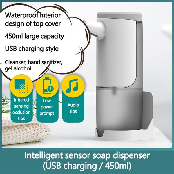 liquid soap dispenser automatic waterproof non-contact auto hands washing machine usb/battery charge wall mount kitchen bathroom
liquid soap dispenser automatic waterproof non-contact auto hands washing machine usb/battery charge wall mount kitchen bathroom