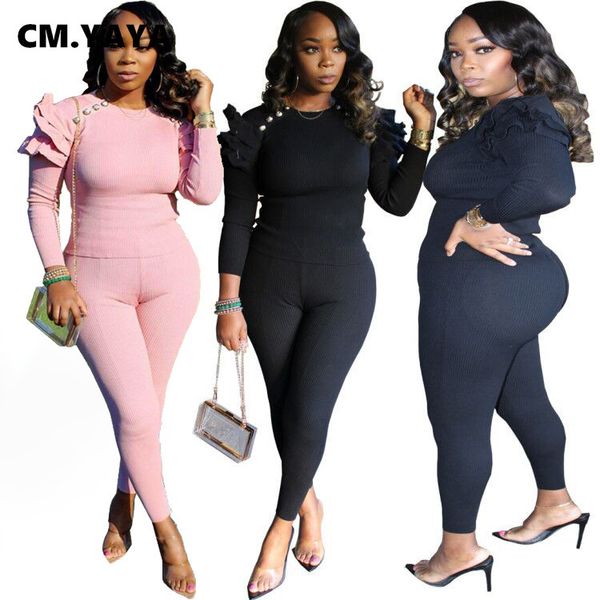activewear knitted womens set button ruffles sleeve sweater legging pants set trasuit fitness two piece set outfitsby air, White
activewear knitted womens set button ruffles sleeve sweater legging pants set trasuit fitness two piece set outfitsby air, White