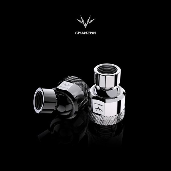 fans & coolings granzon gd-x y rotate degree fitting , black silver 360° rotary g1/4'' thread universal water cooling adaptor
fans & coolings granzon gd-x y rotate degree fitting , black silver 360° rotary g1/4'' thread universal water cooling adaptor