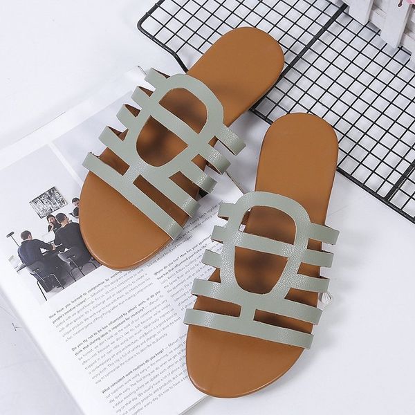 sandals 2021 summer flat shoe open toe leather slipper women slippers hollow out flats slides beach shoes woman gladiator oo2, Black
sandals 2021 summer flat shoe open toe leather slipper women slippers hollow out flats slides beach shoes woman gladiator oo2, Black