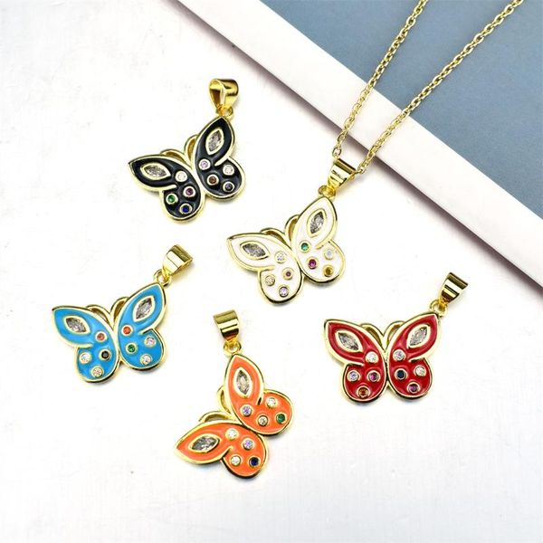 chains cz butterfly necklace enamel insect female girl charm jewelry stainless steel o-chain, Silver
chains cz butterfly necklace enamel insect female girl charm jewelry stainless steel o-chain, Silver