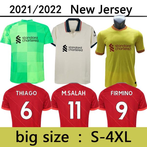 21 22 lvp m.salah big size s-4xl virgil firmino soccer jersey mane milner henderson shaqiri wijnaldum a.becker origi alexander arnold diogo, Black;yellow
21 22 lvp m.salah big size s-4xl virgil firmino soccer jersey mane milner henderson shaqiri wijnaldum a.becker origi alexander arnold diogo, Black;yellow