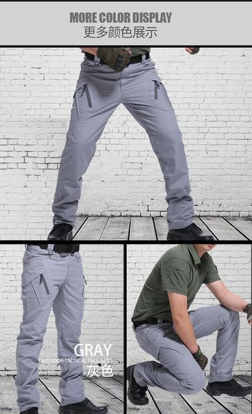 men's pants cargo army trousers city military tactical men swat combat many pockets waterproof wear resistant training, Black
men's pants cargo army trousers city military tactical men swat combat many pockets waterproof wear resistant training, Black