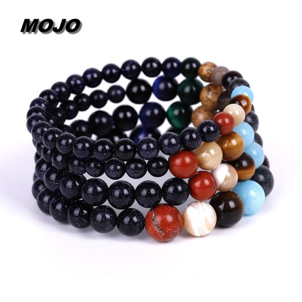 new fashion blue goldstone beads strands galaxy bracelet solar system jewelry for man woman lovers, Black
new fashion blue goldstone beads strands galaxy bracelet solar system jewelry for man woman lovers, Black