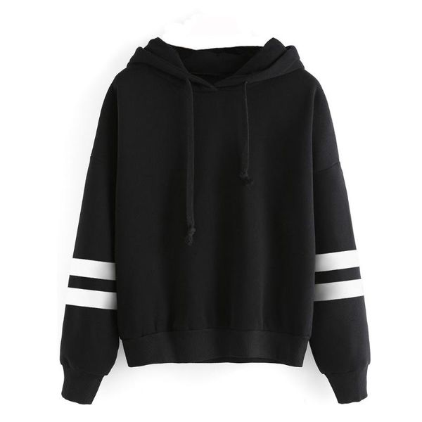 women's hoodies & sweatshirts 2021 long sleeve hoodie sweatshirt hooded outwear autumn&winter daily warm collocation outfit, Black
women's hoodies & sweatshirts 2021 long sleeve hoodie sweatshirt hooded outwear autumn&winter daily warm collocation outfit, Black