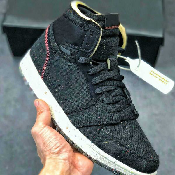 1 high 1s crater basketball shoes men black environmental recycling shoe sports sneakers mens strainers us7-11z31f
1 high 1s crater basketball shoes men black environmental recycling shoe sports sneakers mens strainers us7-11z31f