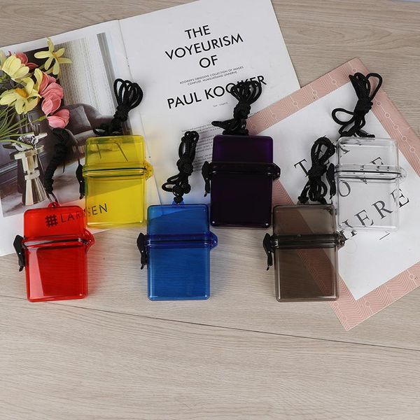 1pc scuba diving kayaking waterproof dry box gear accessories container case & rope clip for money id cards license keys pool
1pc scuba diving kayaking waterproof dry box gear accessories container case & rope clip for money id cards license keys pool