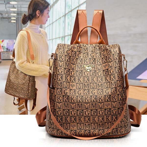 double shoulder women's 2021 new backpack school fashion printed large capacity travel bag
double shoulder women's 2021 new backpack school fashion printed large capacity travel bag