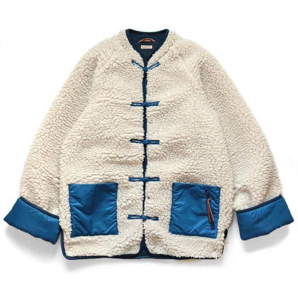 men's jackets winter polar fleece tang suit cardigan zipper kapital jacket men women fashion, Black;brown
men's jackets winter polar fleece tang suit cardigan zipper kapital jacket men women fashion, Black;brown