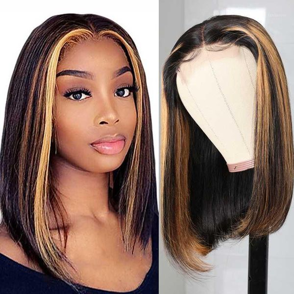 sunber highlight bob human hair wigs tp1b30 middle t lace part 4*0.75 wig bone straight malaysian short ombre1, Black;brown
sunber highlight bob human hair wigs tp1b30 middle t lace part 4*0.75 wig bone straight malaysian short ombre1, Black;brown