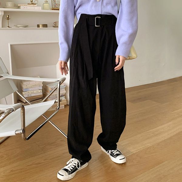 pants high waist women long baggy korean style straight trousers loose wide-leg full length pants plus size uq2s ky9m, Black;white
pants high waist women long baggy korean style straight trousers loose wide-leg full length pants plus size uq2s ky9m, Black;white