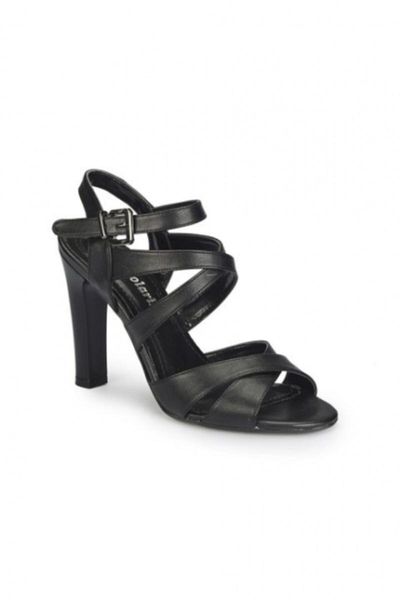 sandals 81.311218.z lady daily heels, Black
