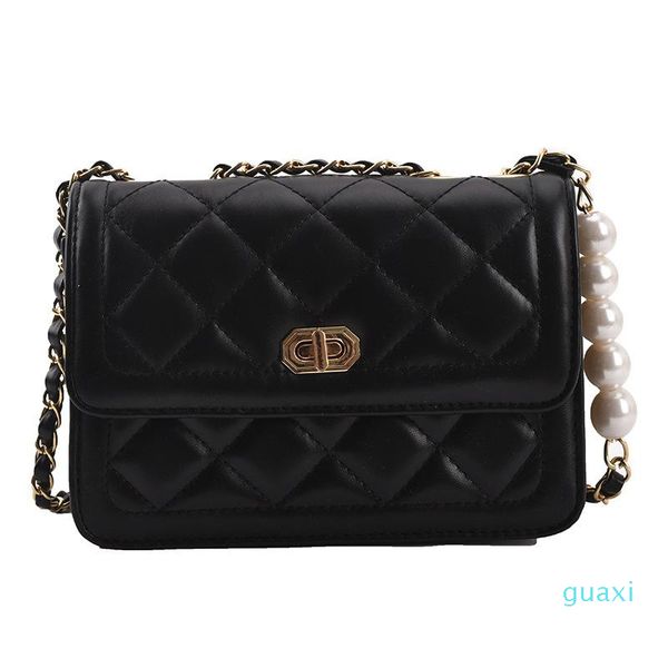 evening bags crossbody for women small square bag pearl chain shoulder