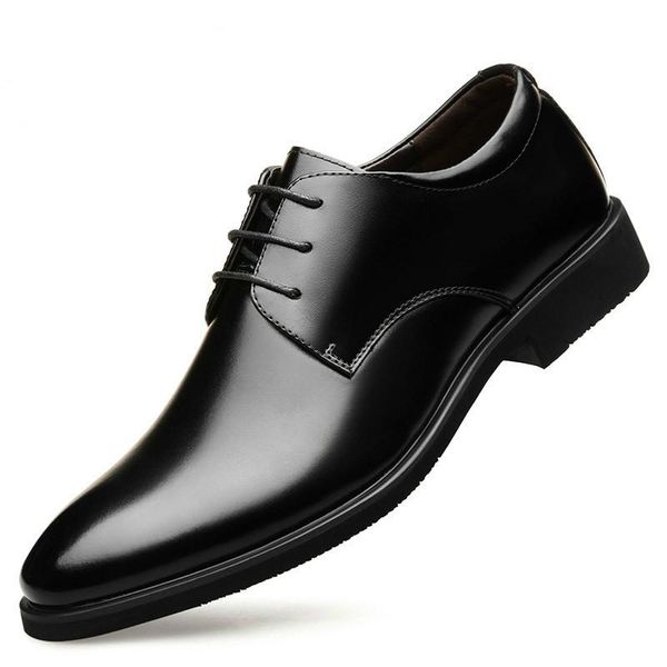 dress shoes 2021 fashion men's formal wear business banquet wedding for men lace comfortable rubber sole large size, Black
dress shoes 2021 fashion men's formal wear business banquet wedding for men lace comfortable rubber sole large size, Black