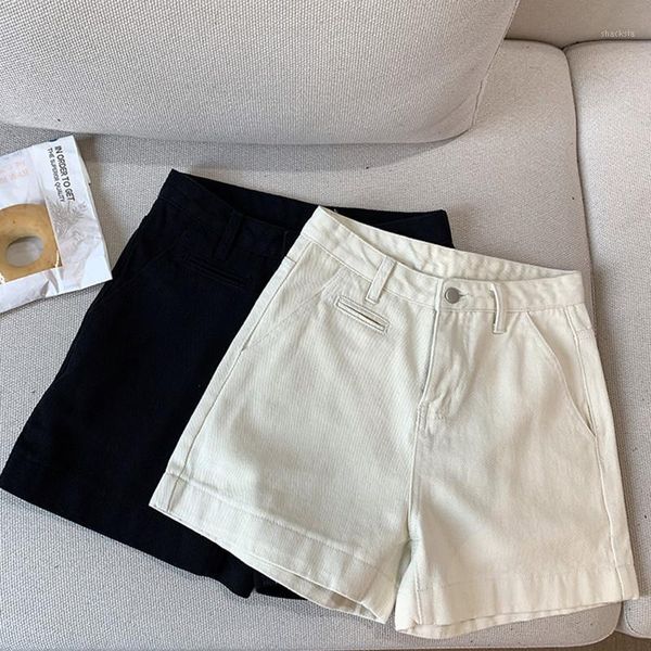 2colors safari style high waist denim shorts jeans for women 2021 summer ladies loose pocket womens (f7430) women's, White;black
2colors safari style high waist denim shorts jeans for women 2021 summer ladies loose pocket womens (f7430) women's, White;black