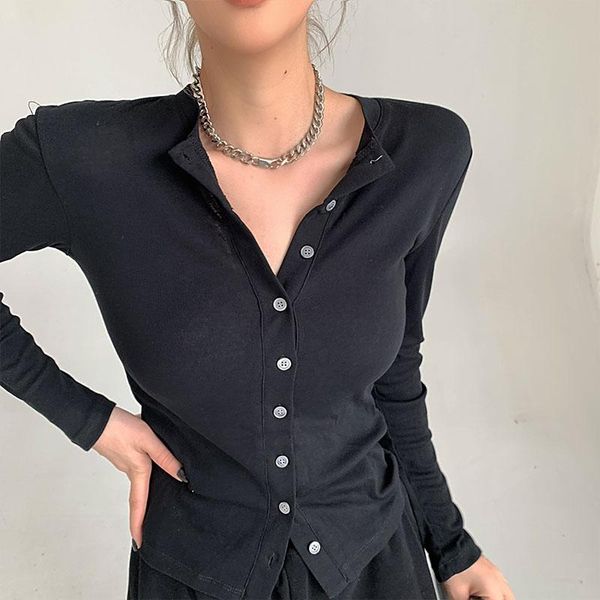 women's blouses & shirts solid korean fashion elegant women slim office style designer female casual france long sleeve autumn 2021, White
women's blouses & shirts solid korean fashion elegant women slim office style designer female casual france long sleeve autumn 2021, White