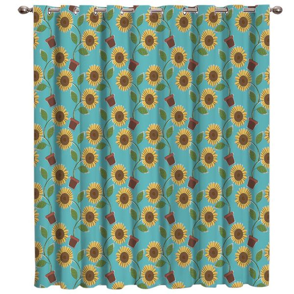 cartoon floral sunflower room curtains large window curtain rod living fabric panels with home decoration & drapes
cartoon floral sunflower room curtains large window curtain rod living fabric panels with home decoration & drapes
