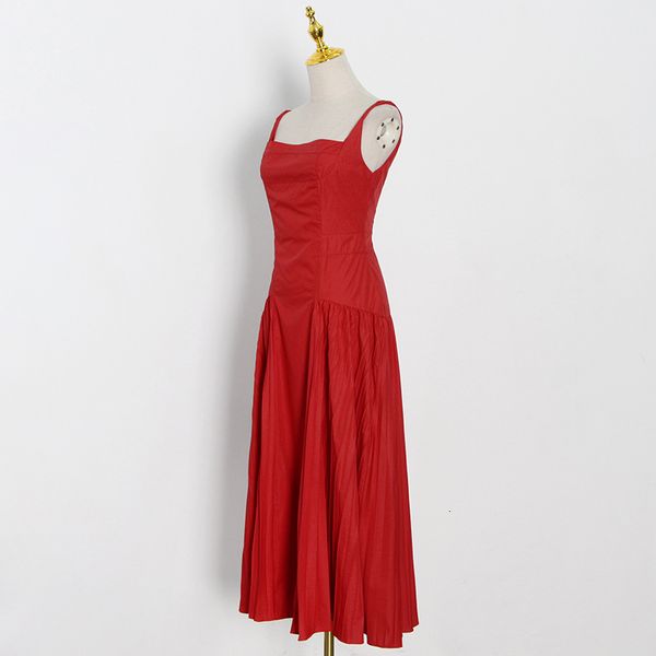 dresses red for women square collar sleeveless high waist ruched solid s line es female 2021 summer clothes, Black;gray
dresses red for women square collar sleeveless high waist ruched solid s line es female 2021 summer clothes, Black;gray