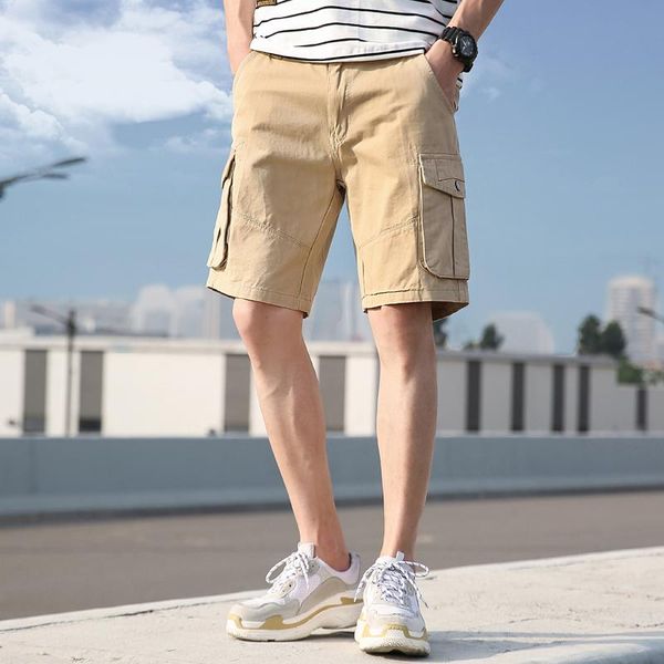 men's shorts ywt cotton cropped summer light sport loose casual overalls medium pants, White;black
men's shorts ywt cotton cropped summer light sport loose casual overalls medium pants, White;black