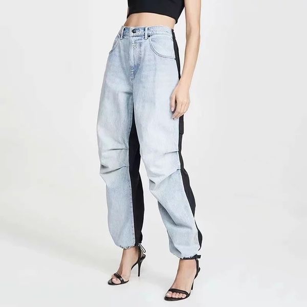 cord beam woman leg shredded colored jeans denim general bib autumn winter high waist, Blue
cord beam woman leg shredded colored jeans denim general bib autumn winter high waist, Blue