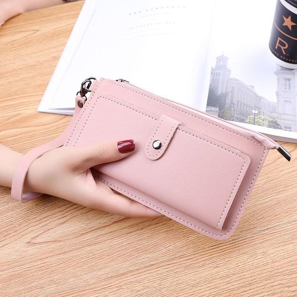 wallets women's long purses leather and designed for party card bags business fashion phone, Red;black
wallets women's long purses leather and designed for party card bags business fashion phone, Red;black