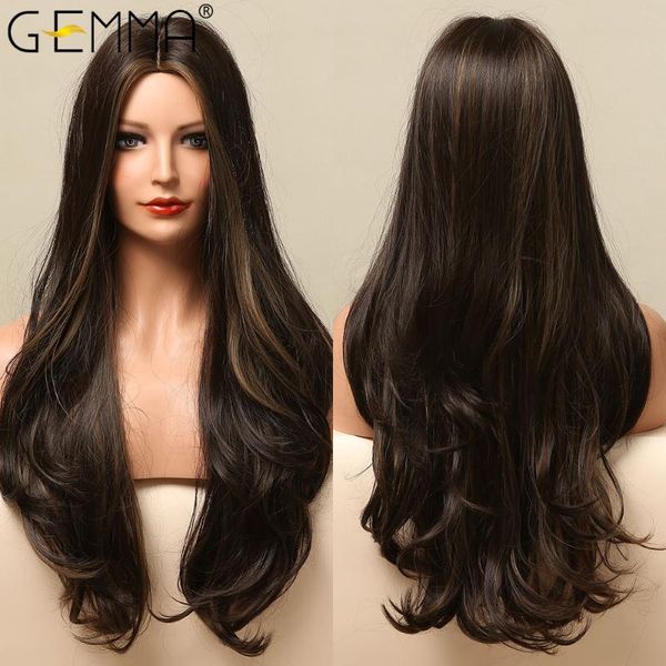synthetic wigs gemma long body wave black brown highlight for women afro natural middle part cosplay heat resistant fake hair
synthetic wigs gemma long body wave black brown highlight for women afro natural middle part cosplay heat resistant fake hair