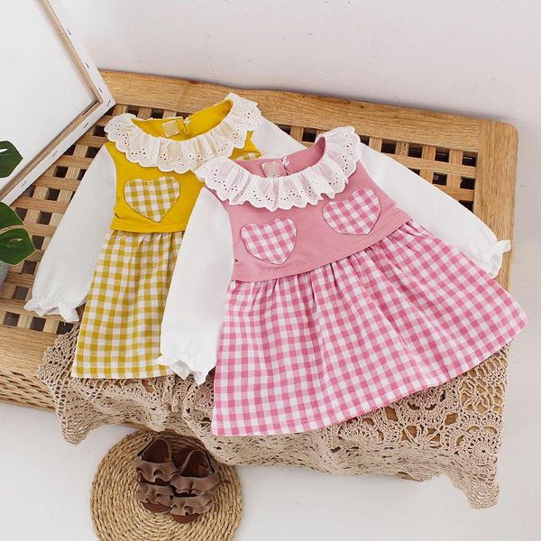 girl's dresses 2021 infant toddler girls clothes super plaid baby girl party dress for children born clothing birthday tutu, Red;yellow
girl's dresses 2021 infant toddler girls clothes super plaid baby girl party dress for children born clothing birthday tutu, Red;yellow