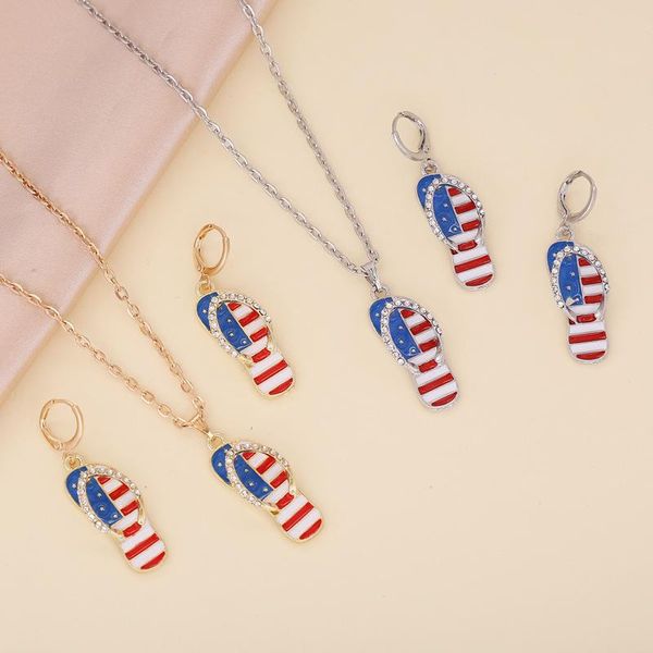 chains 2021 summer pendant jewelry fashion creative alloy slippers flag crystal necklace set women sports hip-hop metal, Silver
chains 2021 summer pendant jewelry fashion creative alloy slippers flag crystal necklace set women sports hip-hop metal, Silver