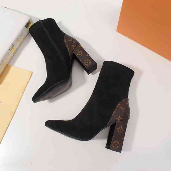 womens ankle matchmake boot fashion shoes booties stretch textile women boots with original size 35-42, Black
womens ankle matchmake boot fashion shoes booties stretch textile women boots with original size 35-42, Black