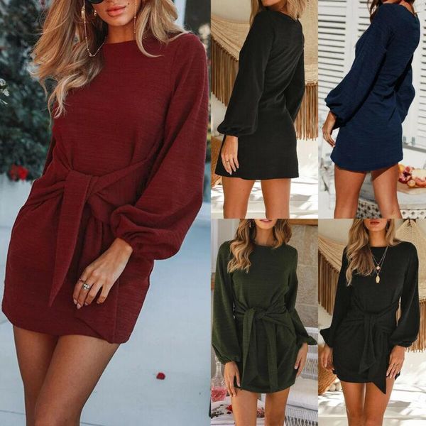 autumn women bandage bodycon dress slim long sleeve casual short mini party clubwear crew neck pencil dresses, Black;gray
autumn women bandage bodycon dress slim long sleeve casual short mini party clubwear crew neck pencil dresses, Black;gray