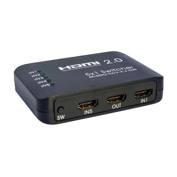 audio cables & connectors low consumption 2.0 5x1 high-definition video switcher supports 4k 60hz
audio cables & connectors low consumption 2.0 5x1 high-definition video switcher supports 4k 60hz