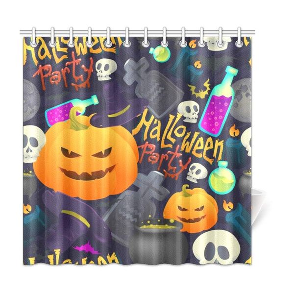 xiucoo happy halloween trick home bath decor polyester fabric shower curtain bathroom sets 72 x 72 inches
xiucoo happy halloween trick home bath decor polyester fabric shower curtain bathroom sets 72 x 72 inches