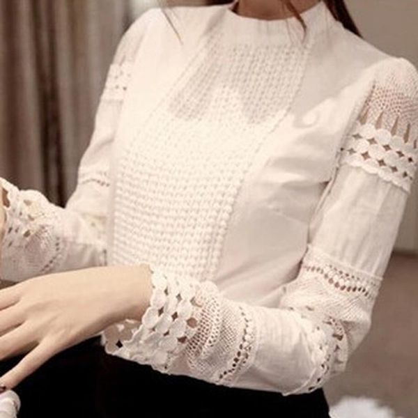 women's blouses & shirts elegant women spring autumn office lady white shirt solid color long sleeve slim o-neck s-5xl
women's blouses & shirts elegant women spring autumn office lady white shirt solid color long sleeve slim o-neck s-5xl