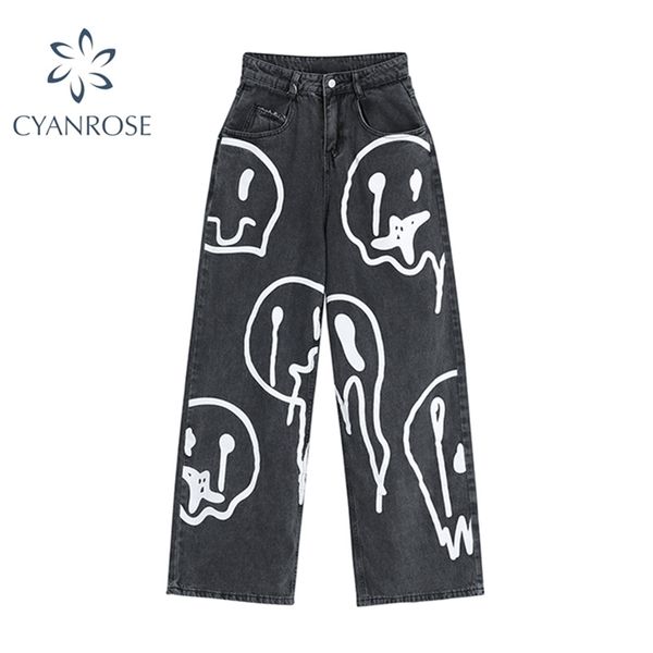 spring fashion ins street hip-hop printing wash jeans loose casual denim wide leg pants woman long trousers 211111, Blue
spring fashion ins street hip-hop printing wash jeans loose casual denim wide leg pants woman long trousers 211111, Blue